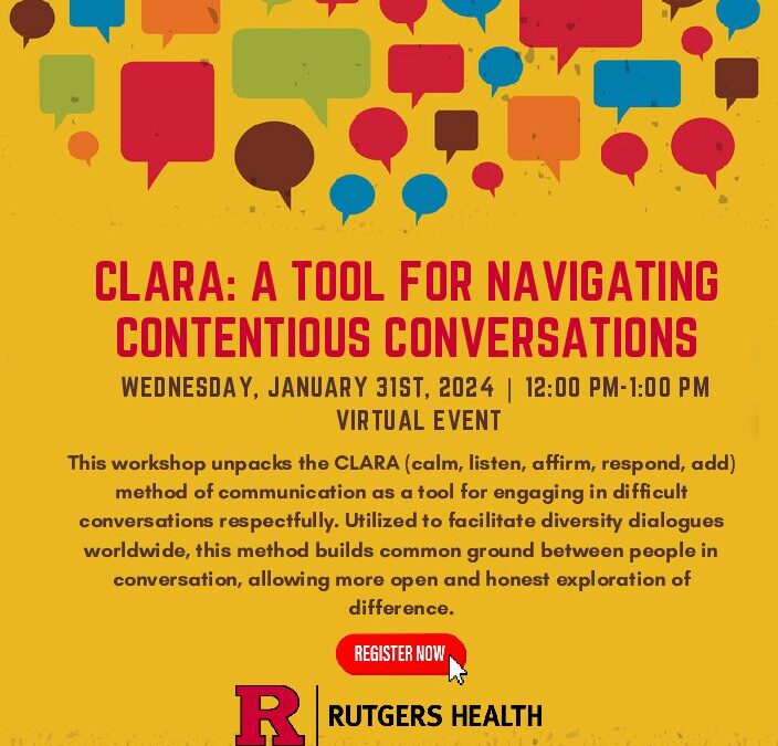 CLARA Workshop flyer