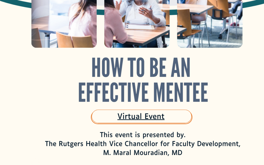 How to Be an Effective Mentee