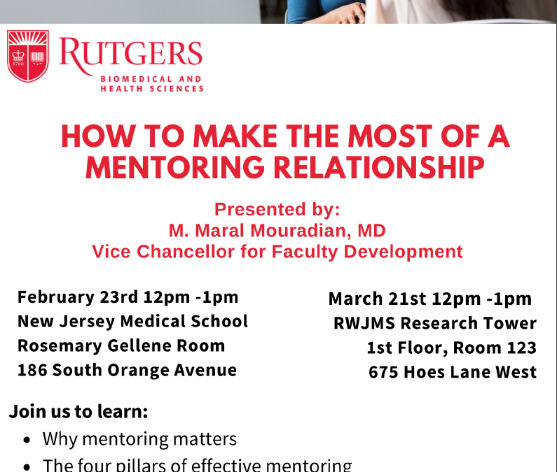 How to Make the Most of a Mentoring Relationship 323