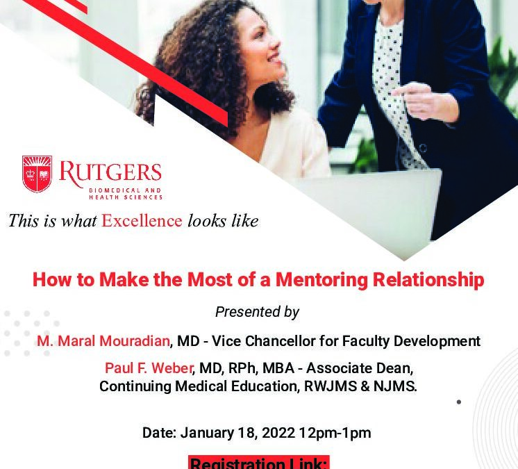 How to Make the Most of a Mentoring Relationship Rev3 12202021