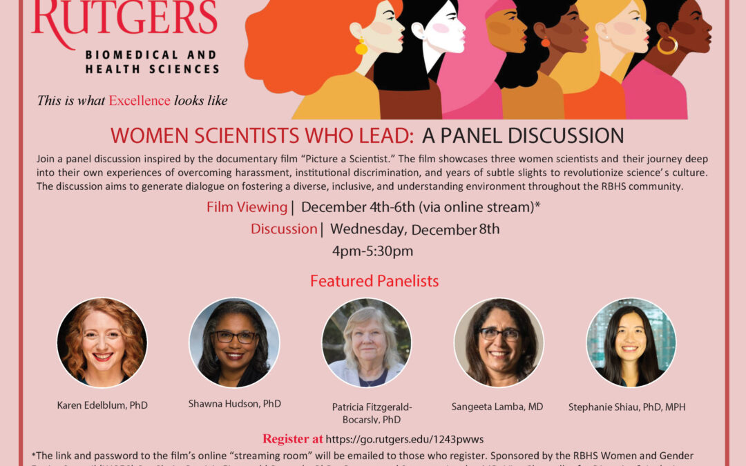 Women Scientists Who Lead Flyer JPEG