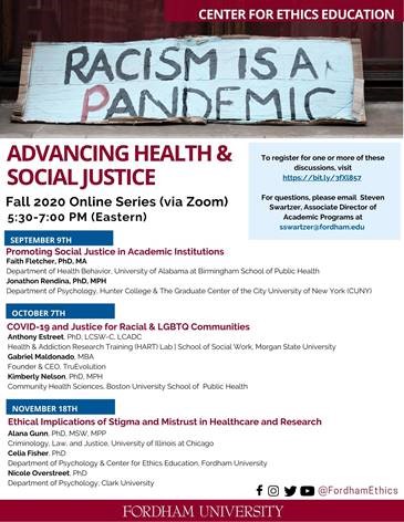advancing health and social justice