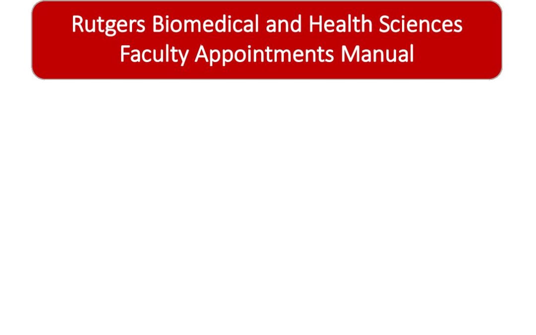 faculty appointments manual final 041620202