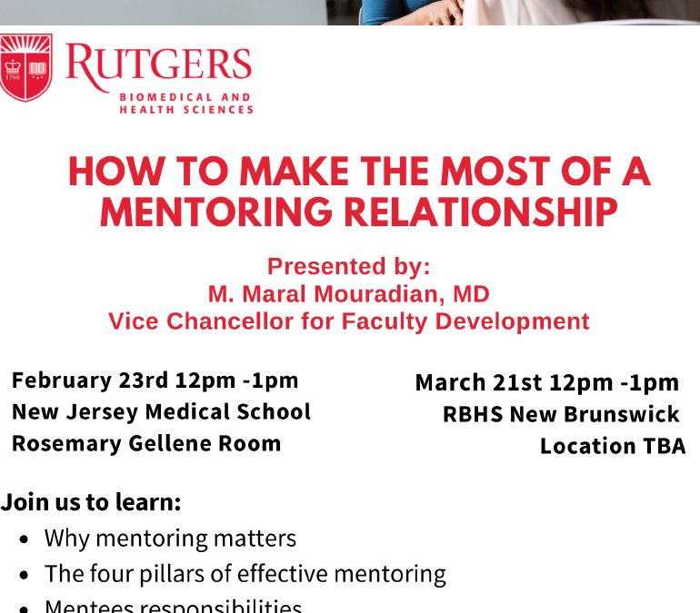 How to Make the Most of A Mentoring Relationship