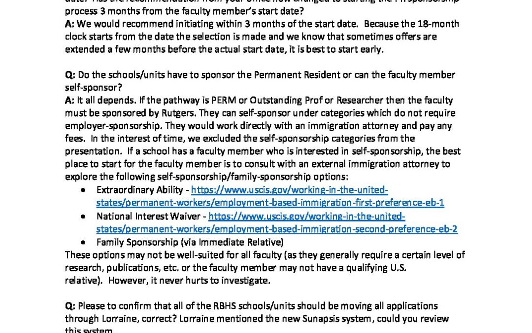 Rutgers Global Questions/Answers
